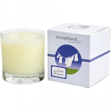 Fresh Linen Limited Edition - Fresh Linen Scented 6 oz Tapered Glass Jar Candle