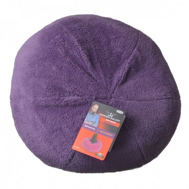 Pet-mate Jackson Galaxy Comfy Dumpling Self-Warming Cat Bed - Purple -  21 in. Diameter