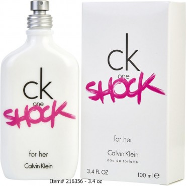 Ck One Shock - Eau De Toilette Spray 3.4 oz