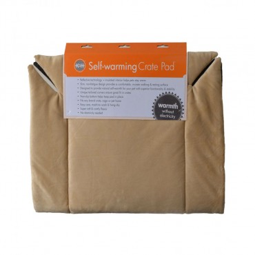K and H Self-Warming Crate Pad - Tan - 21 Long x 31 Wide