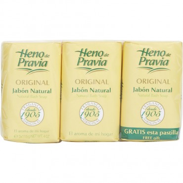 Heno De Pravia - Set Of 2 Soaps Plus 1 Free And Each Is 4 oz