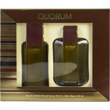 Quorum - Eau De Toilette Spray 3.4 oz And Aftershave 3.4 oz