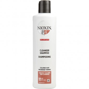 Nioxin - System 4 Cleanser For Fine Chemically Enhanced Noticeably Thinning Hair 10.1 oz