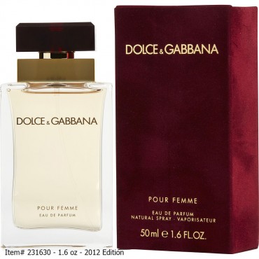 Dolce And Gabbana Pour Femme - Eau De Parfum Spray (2012 Edition) 1.6 oz