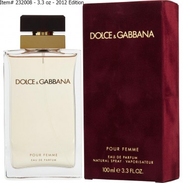Dolce And Gabbana Pour Femme - Eau De Parfum Spray (2012 Edition) 1.6 oz