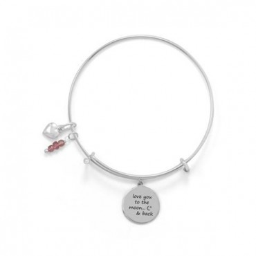 Love You To The Moon And Back - Bangle