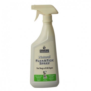 Natural Chemistry Natural Flea and Tick Spray for Dogs - 24 oz