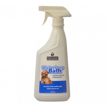 Natural Chemistry Waterless Bath Spray for Dogs and Cats - 24 oz