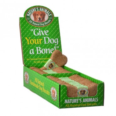 Natures Animals All Natural Dog Bone - Lamb and Rice Flavor - 24 Pack - 2 Pieces