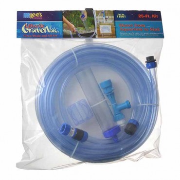 Lees Ultimate Gravel Vac Clean - Drain and Fill Kit - 25 in. Cleaning Kit