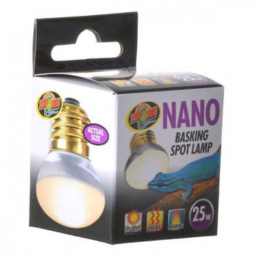 Zoo Med Nano Basking Spot Lamp - 25 Watt - 2 Pieces