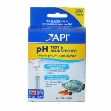 API pH Test and Adjuster Kit - 250 Tests - 2 Pieces