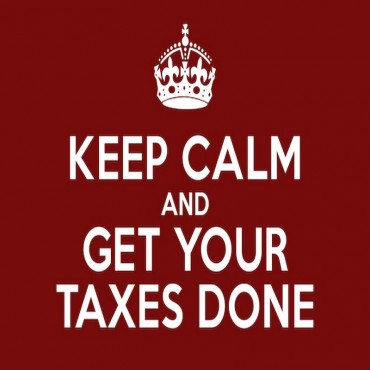 Keep Calm - Taxes