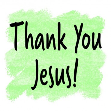 Christian - Thank You Jesus - Green