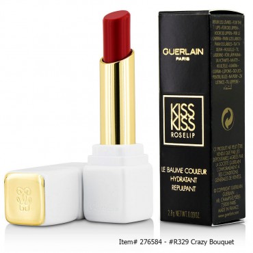 Guerlain - Kisskiss Roselip Hydrating And Plumping Tinted Lip Balm R329 Crazy Bouquet 2.8g/0.09oz
