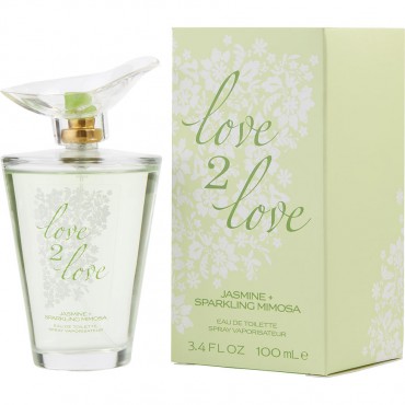Love 2 Love - Jasmine And Sparkling Mimosa Eau De Toilette Spray 3.4 oz