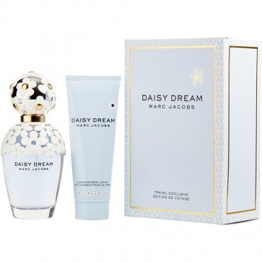 Marc Jacobs Daisy Dream - Eau De Toilette Spray 3.4 oz And Body Lotion 2.5 oz Travel Offer