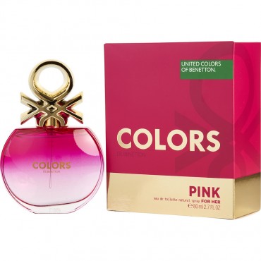 Colors De Benetton Pink - Eau De Toilette Spray 2.7 oz