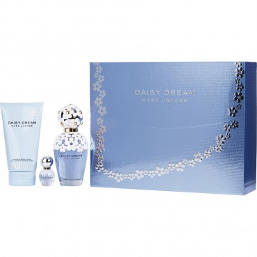 Marc Jacobs Daisy Dream - Eau De Toilette Spray 3.4 oz And  Body Lotion 5 oz And Eau De Toilette 0.13 oz Mini