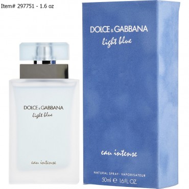 D And G Light Blue Eau Intense - Eau De Parfum Spray 1.6 oz