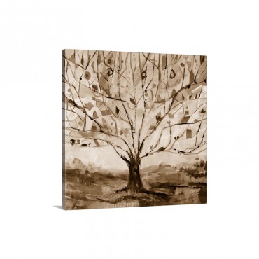 Merkaba Tree Wall Art - Canvas - Gallery Wrap