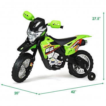 6V Kids Ride - On Motorcycle Electric Battery Powered Bike