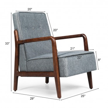 Midcentury Modern Accent Chair Lounge Chair