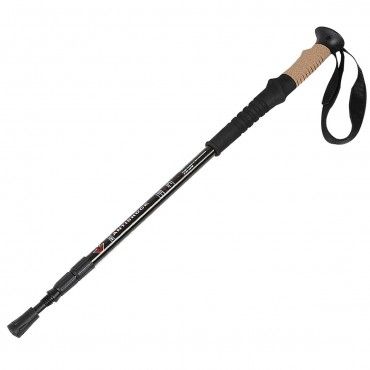 Pair 2 Alpenstock Adjustable Anti - Shock Hiking Sticks
