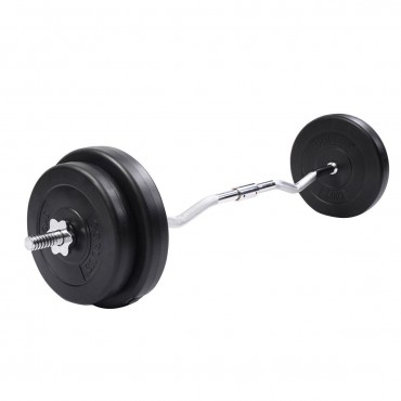 64 lbs Lifting Exercise Barbell Dumbbell Set