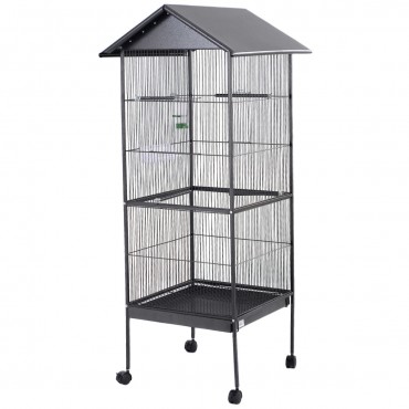 61In. Large Bird Cage Play Top Pet Supply