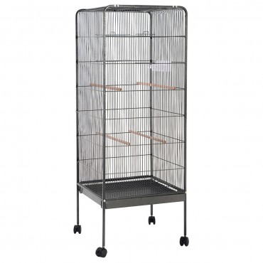 58 In. Flattop Large Bird Cage Pet Supply