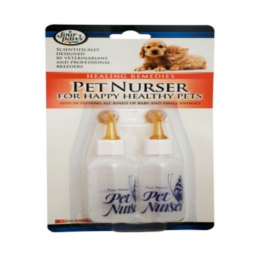 Four Paws Pet Nursers 2 oz Bottle 2 Pack