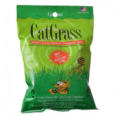 Gimborn Cat Grass Plus - 3.5 oz Bag - 5 Pieces