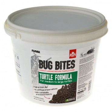 Fluval Bug Bites Turtle Formula Floating Sticks - 3.7 lbs