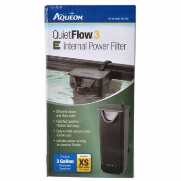 Aqueous Quiet flow E Internal Power Filter - 3 Gallons