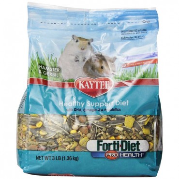 Kaytee Forti-Diet Pro Health Hamster and Gerbil Food - 3 lbs