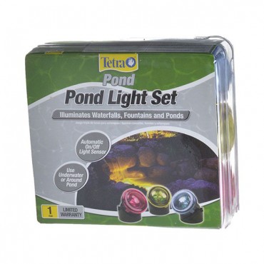 Tetra Pond Low Voltage Triple Light Set - T L 3 - 3 Light Kit - Wet or Dry