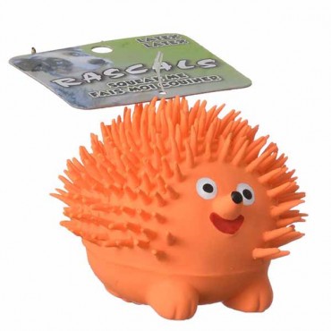 Rascals Latex Hedgehog Dog Toy - 3 in. Long - 2 Pieces