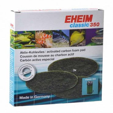 Eheim Classic 350 Carbon Filter Pad - 3 Pack