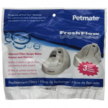 Pet-mate Fresh Flow Replacement Filters - 3 Pack - 2 Pieces