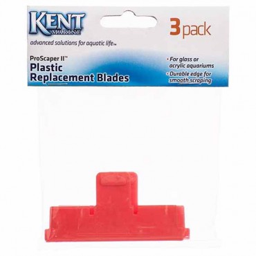 Kent Marine Pro Scraper I and II Replacement Plastic Blades - 3 Pack - 2 Pieces