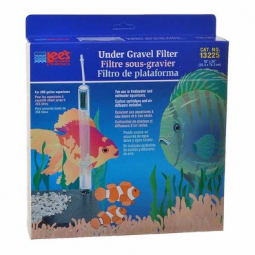 Lees Original Under gravel Filter - 30 in. Long x 10 in. Wide - 20 Gallons