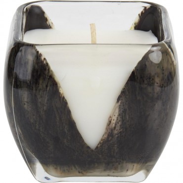 Smoke Cascade Candle - The Inside Of This Glass Candle