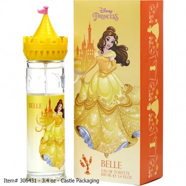 Beauty And The Beast - Princess Belle Eau De Toilette Spray Castle Packaging 3.4 oz