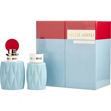 Miu Miu - Eau De Parfum Spray 3.4 oz And Body Lotion 3.4 oz