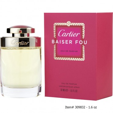 Cartier Baiser Fou - Eau De Parfum Spray 1.6 oz