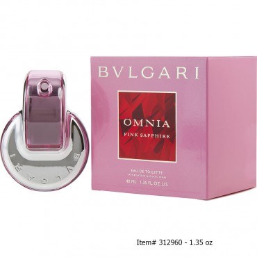 Bvlgari Omnia Pink Sapphire - Eau De Toilette Spray 1.35 oz