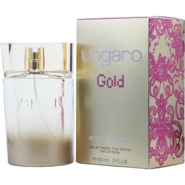 Ungaro Gold - Eau De Toilette Spray 3 oz