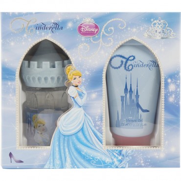 Cinderella - Eau De Toilette Spray 1.7 oz Castle Packaging And Shower Gel 2.5 oz