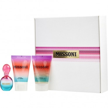 Missoni - Eau De Parfum 0.17 oz And Body Lotion .8 oz And Shower Gel .8 oz